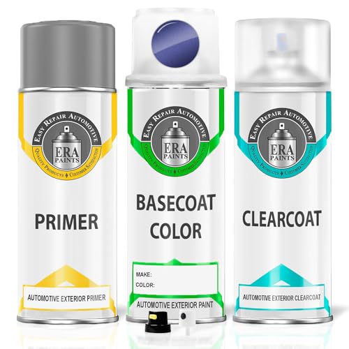 ERA Paints PHG/FHG - Plum Crazy Pearl for JEEP Exact Match Automotive Touch Up Paint Spray - Premium Kit