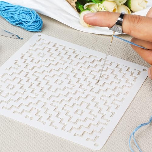 Kit de Hilos Sashiko 46 Piezas Azul miniatura 6