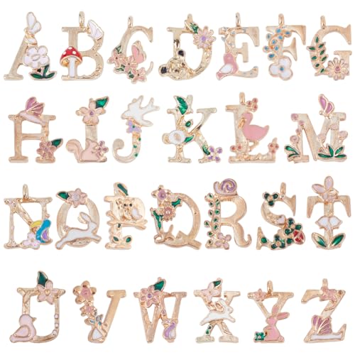 Breloques Alphabet Doré : Ne Manquez Plus Jamais de Lettre pour Bijou