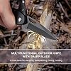 FUNBRO Multitool Carabiner with Pocket Knife, Stocking Stuffers Gifts for Men, EDC Carabiners with Folding Knives, Bottle Opener, Window Breaker and Screwdriver, Survival Gear for Camping Hiking #2