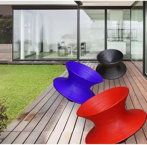 Heavy Duty Gyro Swivel Chair - Round Tumbler Sports Chair for Indoor/Outdoor Relaxation, Parties, Camping & Events - Durable & Comfortable Seating Solution