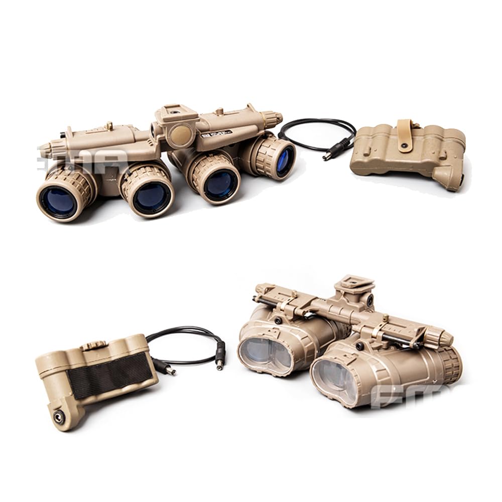 Casco Visione Notturna FMA Tactical Airsoft, Modello Dummy PVS-15/18/21/31/GPNVG18, Montaggio NVG