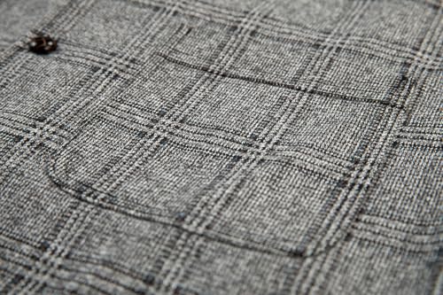 Mens Casual Leisure Suit Vest Plaid Tweed Regular Fit Waistcoat for Wedding Groomsmen(Dark Green,M)4