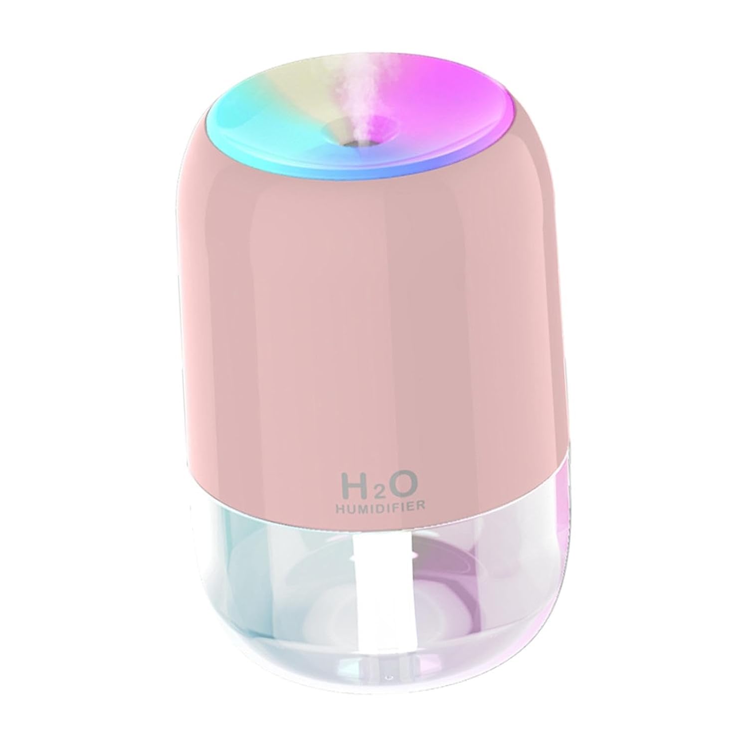 200Ml Humidifier Car Essential Oil Diffuser Portable for Bedroom Lightweight Pink-image-27
