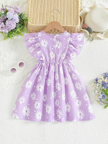 Image of TAGAS Baby-Girl's Polyester A-Line Knee-Length Dress