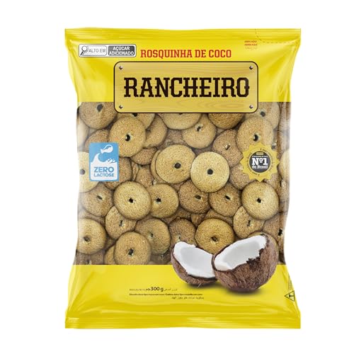 Rosquinha Rancheiro de Coco 300g – Vegana, Sem Derivados Animais Rosquinha Rancheiro de Coco 300g – Vegana, Sem Derivados Animais