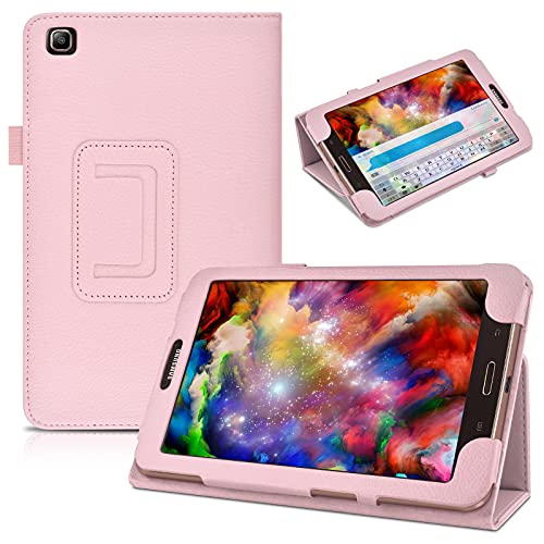 Samsung Galaxy Tab 3 8.0 T310 Case,Samsung SM-T310 Case,Beebiz Ultra Slim Lighted PU Leather Case Cover with Stand Case for Samsung Galaxy Tab 3 8.0 Cover,Pink