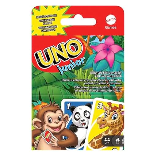Mattel Games, Juego de Cartas UNO Junior, Juego de Mesa para niños con Dibujos de Animales (Mattel GKF04) | Ya disponible en tu tienda friki favorita! En mundofriki.es! Mattel Games, Juego de Cartas UNO Junior, Juego de Mesa para niños con Dibujos de Animales (Mattel GKF04) | Ya disponible en tu tienda friki favorita! En mundofriki.es!