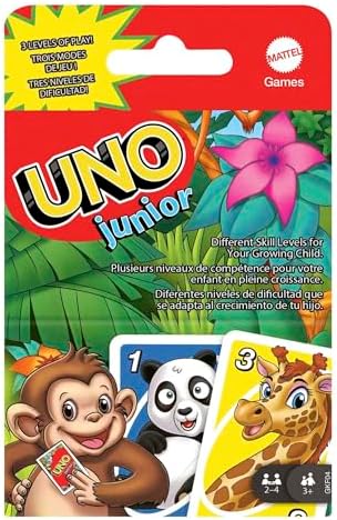 Mattel Games, Juego de Cartas UNO Junior...