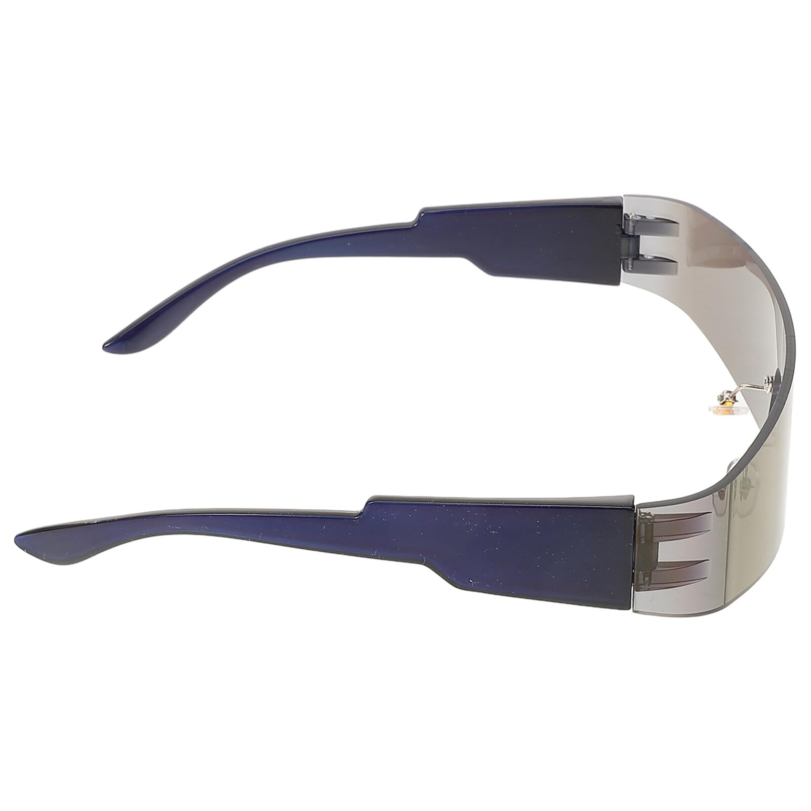 POPETPOP Rimless Sunglasses for Men Polarized Stylish Lightweight Unisex Party Glasses