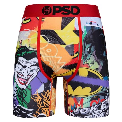 PSD Men's The Joker Versus Boxer Briefs, Multi, XXL2
