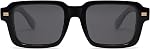 SOJOS Big Trendy Square Polarized Sunglasses Mens Womens, Retro Large Chunky Oversized Rectangle Shades SJ2345