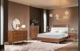 MASARA Mid-Century Modern Queen Bedroom Set