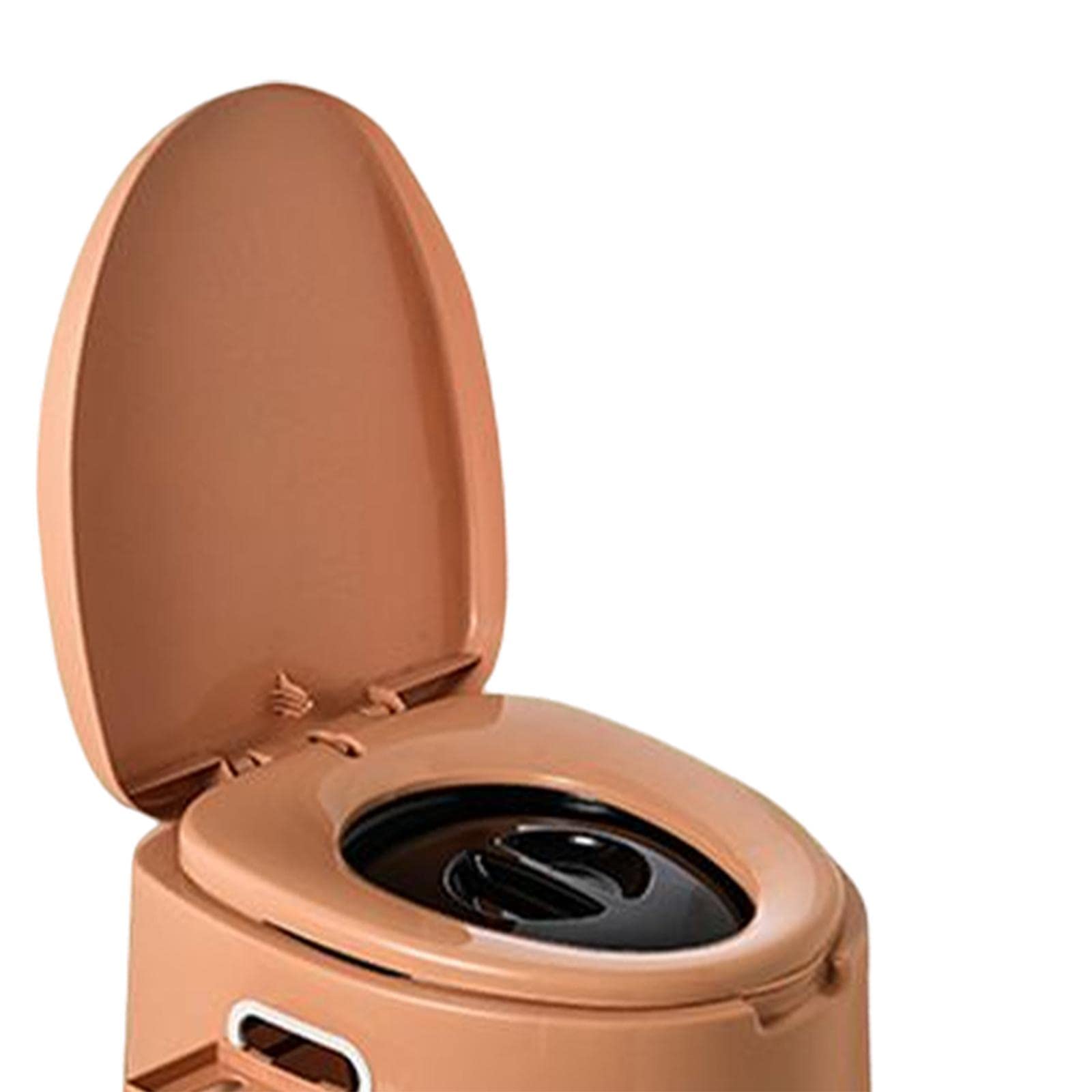 Portable Toilet Outdoor Toilette Campingtoilette Reise Töpfchen mit Herausnehmbarem Inneneimer Und Abnehmbarer Papierhalterung für Wohnmobil Angeln Ba