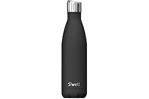 Swell Onyx Stainless Steel Water Bottle with Sports Cap