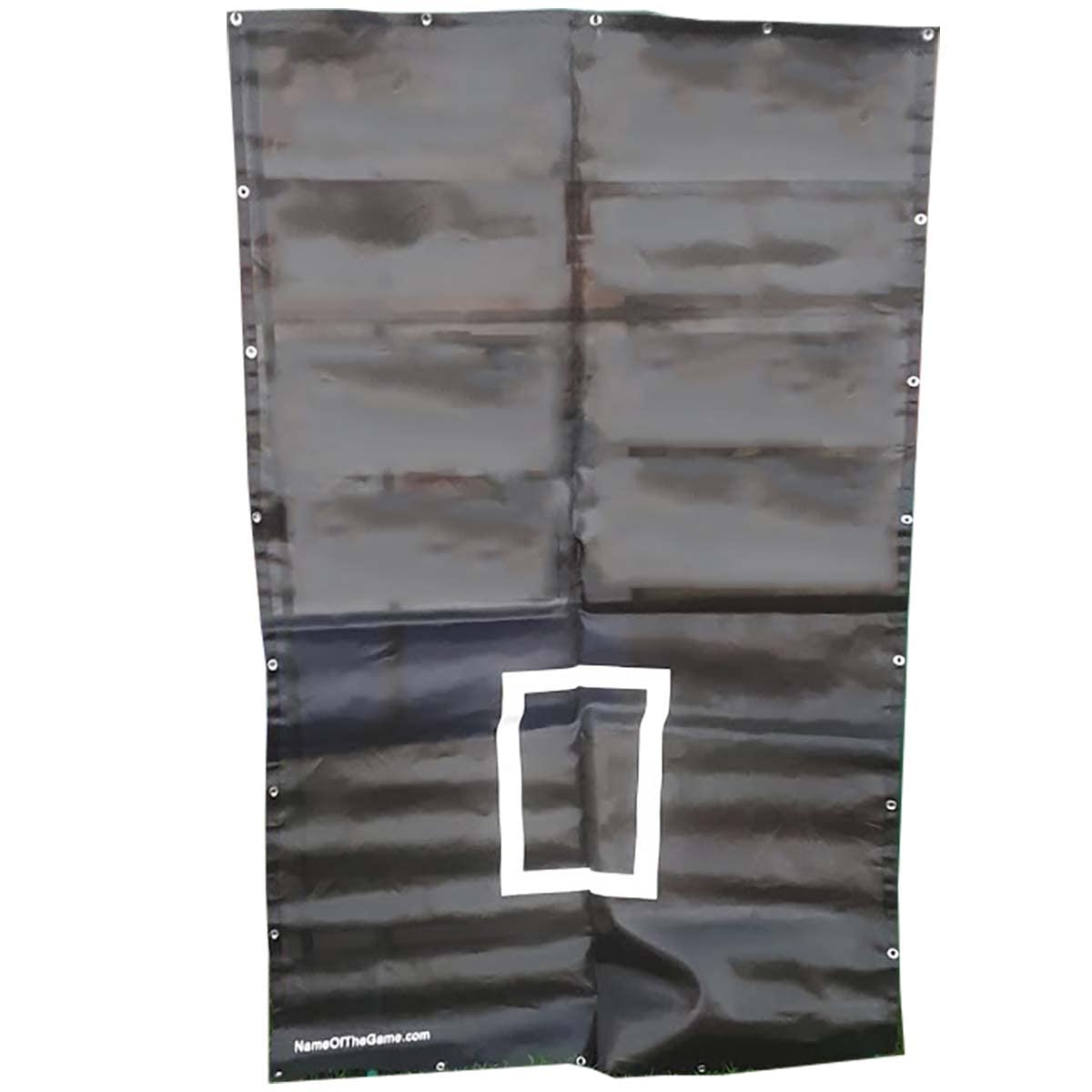 Protech Baseball Batting Cage Backstop - Protective Backdrop Screen for Hitting or Pitching - Woven Mat with Target for Indoor or Outdoor Practice - Heavy Duty Sports Accessories