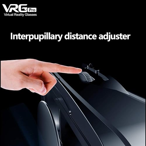 Vista 14 de 5~7inch VRG Pro 3D VR Glasses Virtual Reality Full Screen Visual Wide-Angle VR Glasses Box for 5 to 7 inch Smartphone Eyeglasses with Bluetooth