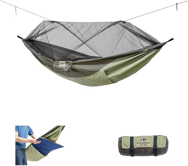 Amazonas Hammock moskito-traveller Thermo, Multi-Colour