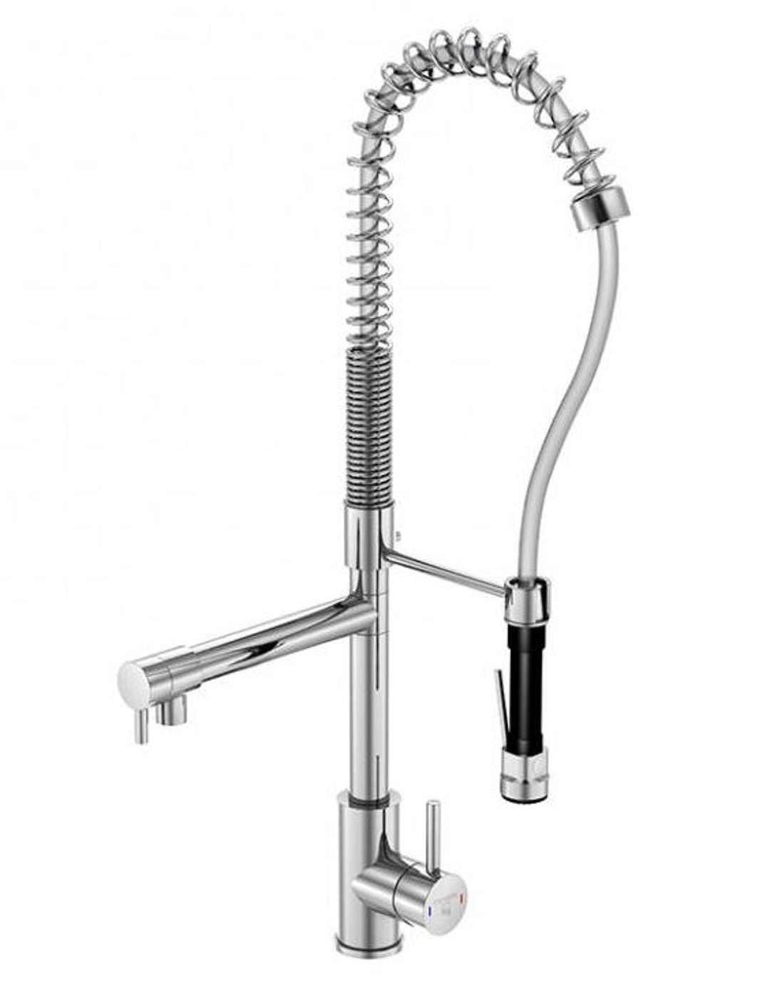 Miscelatore monocomando per lavello Steinberg Serie 100, Doccia a Mano - 1001480