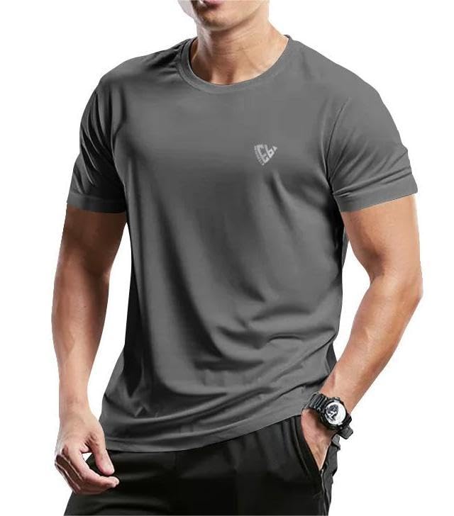 Image of Noble Monk Men's Regular Fit T Shirt |Half Sleeves |Round Neck | Casual T-Shirt for Me