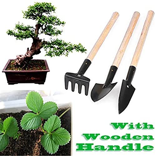 Kit mini herramientas de jardinería 6 piezas miniatura 5