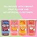 JOYBA Strawberry Rose Bubble Tea with Botanicals, 4 Pack, 12 fl. oz. Cups