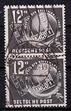 briefmarken deutsche post 1949 wert Gestempelt. Senkrechtes Paar. Marken werden so geliefert, wie abgebildet