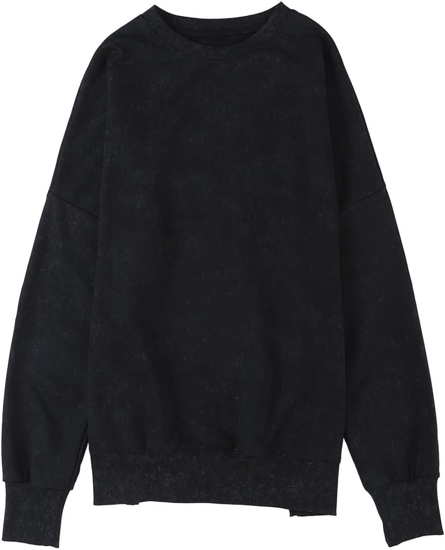 SHEWIN Womens Sweatshirt Casual Long Sleeve Crewneck Lightweight Pullover Tops Loose Sweatshirts - Image 9