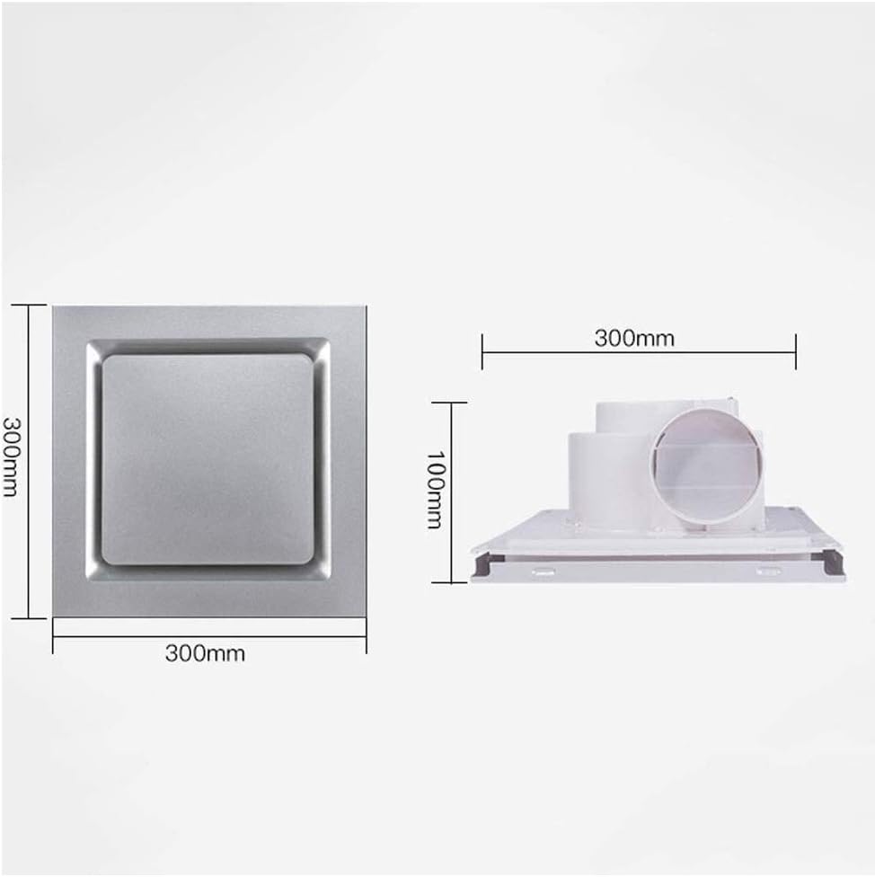 Ventilation Fan, Suspended Ceiling for Living Room, Kitchen and Office Silent Vent Blower