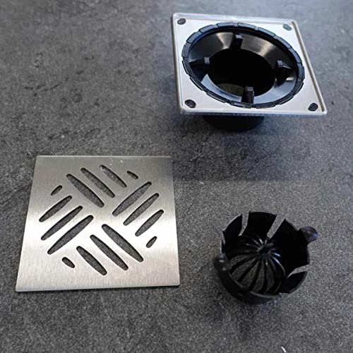 Dakar Drain Grate Brushed SS miniatura 3