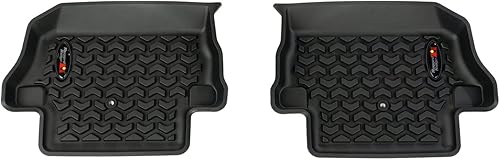 Vista 15 de Rugged Ridge - Revestimiento de piso, JLU 4 puertas, trasero únicamente, Negro