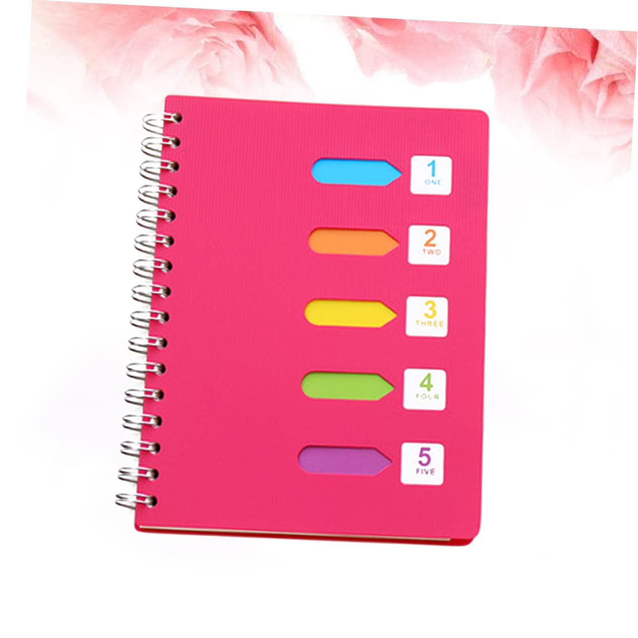 Spiralgebundenes Notizbuch Farbig, Dickes Papier, Tagebuch Notizblock