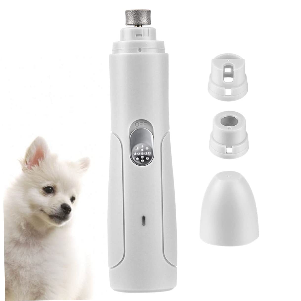 Hemobllo Polisseuse à Électrique pour Animaux Coupe- Automatique pour Chats Et Chiens Outil De Meulage Et Pratique