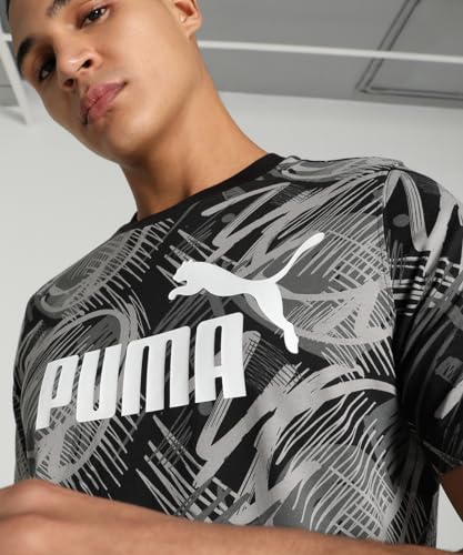 Image of PUMA Men's Cotton Regular Fit T-Shirt
