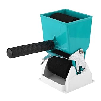 Estink 180mL/320mL Portable Handheld Glue Applicator Roller Manual Gluer for Woodworking(6inches-Green + Cream)