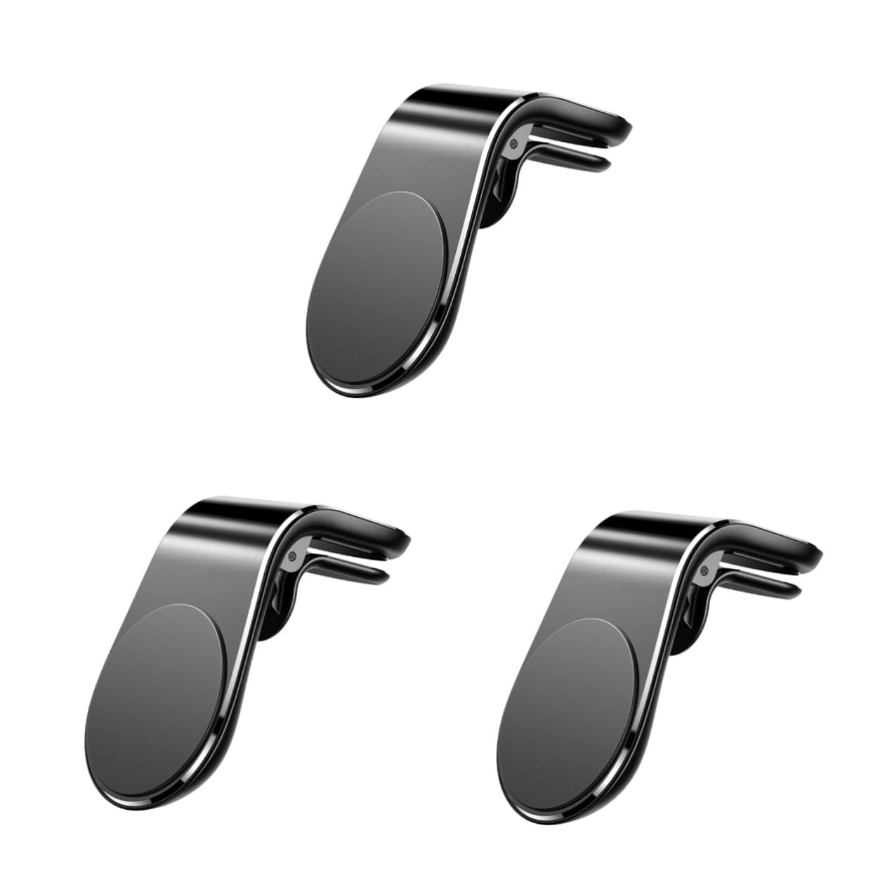 BESTonZON 3pezzi Per Smartphone Auto Per Clip Per Design e Facile Usare Compatibile Cellulari