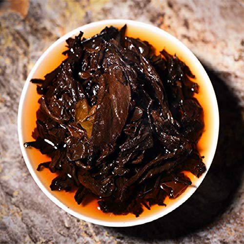China Yunnan Puerh té 100g (0.22LB) cocido Tuo té Puer Tuo cha árbol viejo Tuo té Pu'er té Té negro Puer té Té chino Pu er té Té maduro Pu-erh té Té de Pu erh Té cocido Té rojo - Imagen 8
