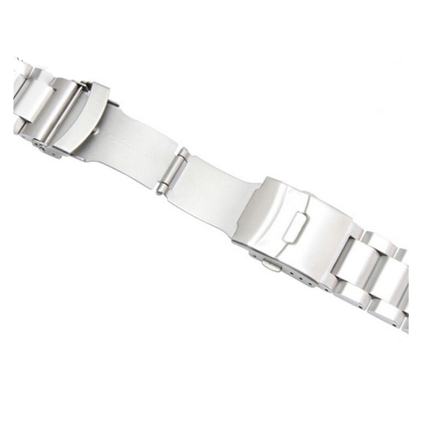 XILILHC ﻿ Cinturino In Acciaio Inossidabile Massiccio 18mm 20mm 22mm 24mm Metallo Donna Uomo Argento Blu Nero Oro Accessori