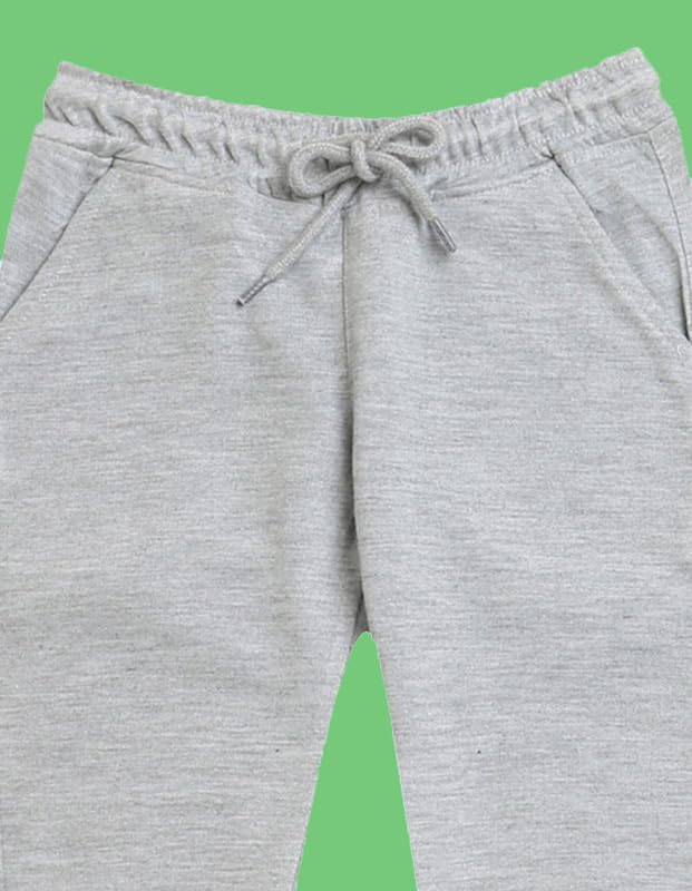 Image of Nusyl Solid Cotton Track Pants for Boys | Premium Soft Flow Joggers | Comfortable Relaxed Fit with Ribbed Cuffs | 2-16 Years | Multiple Colors