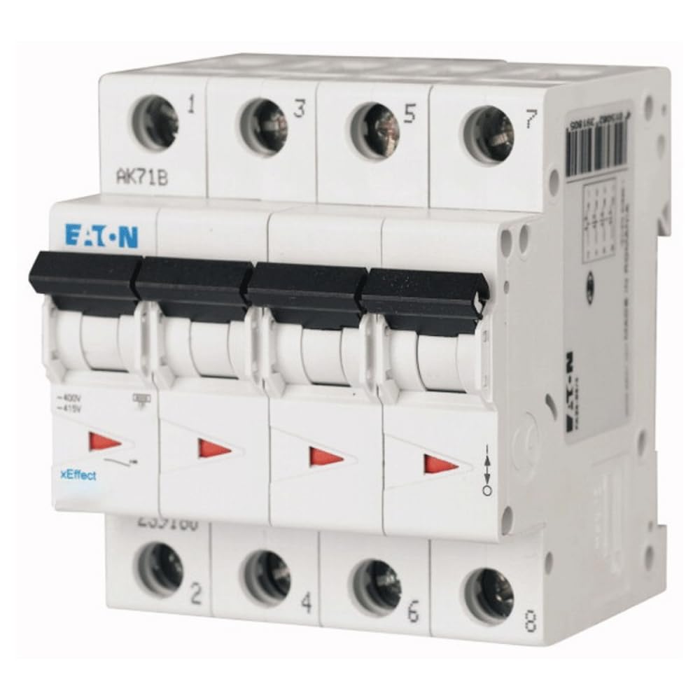 EATON FAZ6-C40/4 Interruttore automatico Magnetotermico FAZ6, 4P, 40A, Curva C