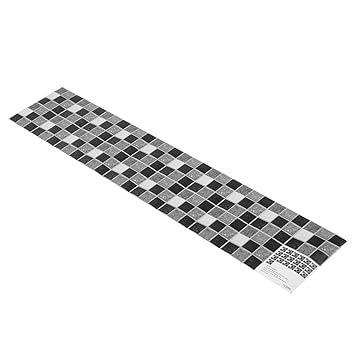 UBERSWEET PVC Background Decoration Contact Paper Self Adhesive Wallpaper, Ceramic Tile Sticker, Wall Panels Brick Paper for Kitchen for Home'