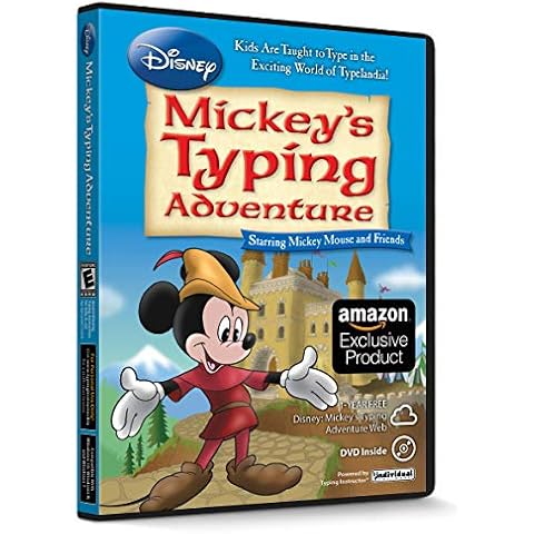 Disney Mickeys Typing Adventure for PC Cover