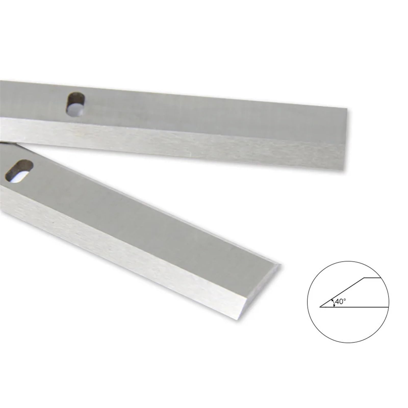 2 uds cuchillos cepilladores 332X18,2X3,2 Mm espesor HSS cuchillas cepilladoras de doble filo compatibles con herramientas de carpintería RBI 812
