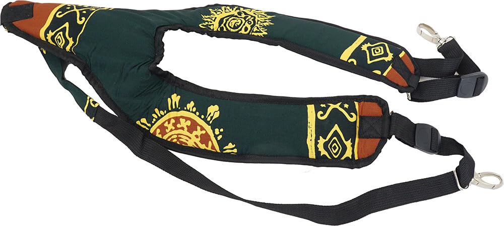 Djembe Strap, Black/Red