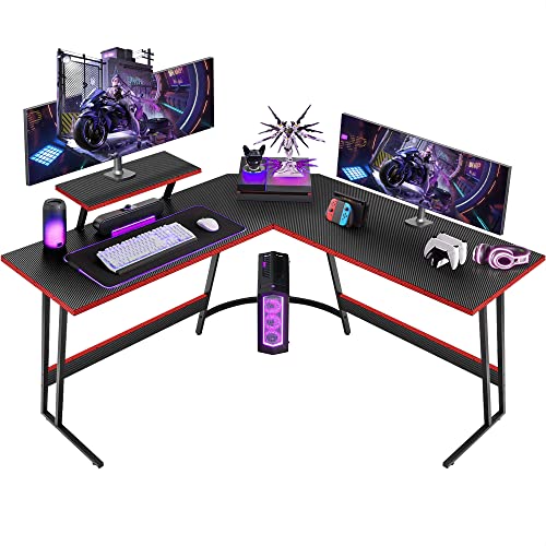 Devoko L Shaped Gaming Desk Corner Gaming Desk...