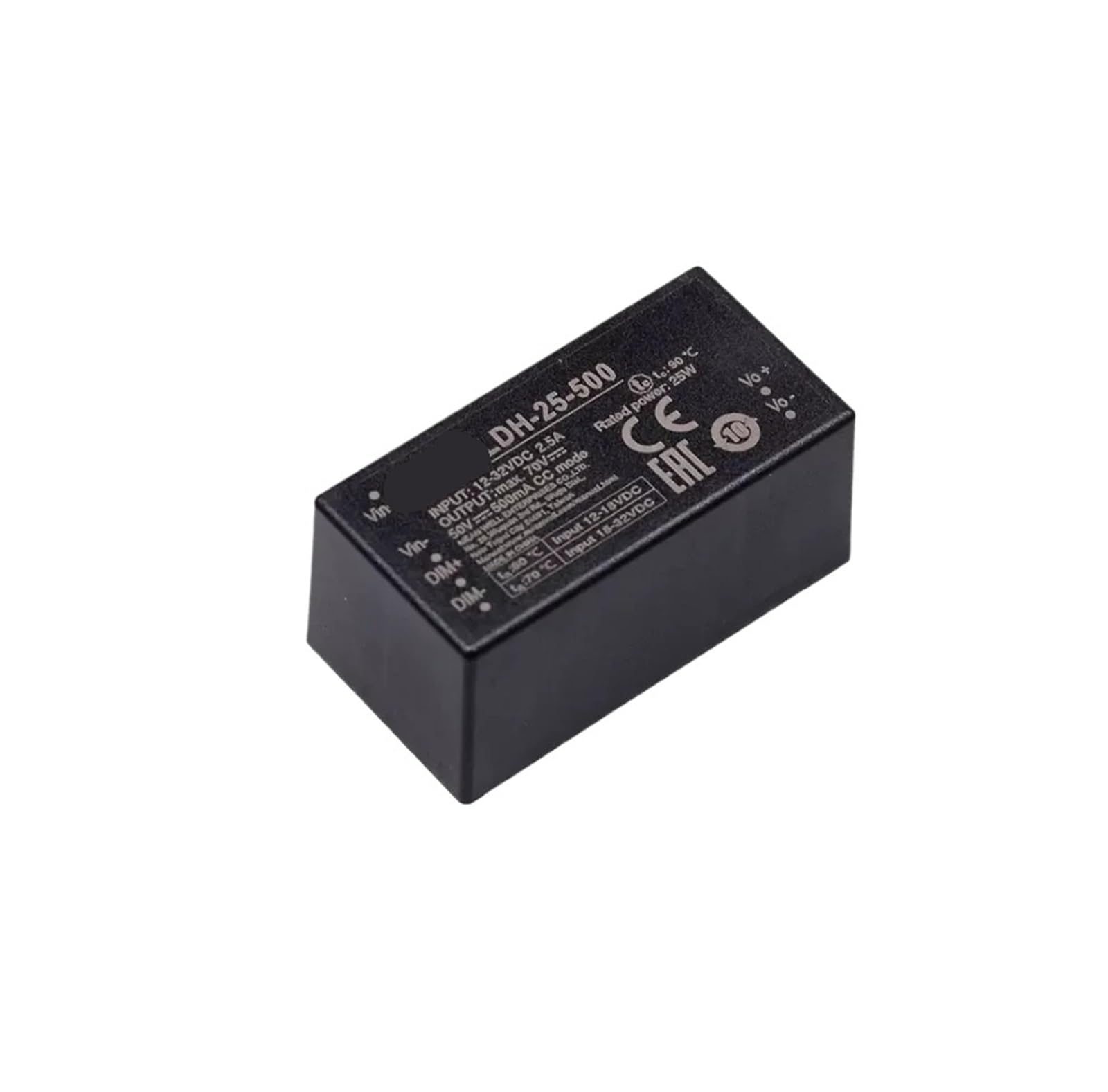 BRODEFUP Pressure type constant current driver LDH-25-350 | 350mA LDH-25-500 | 500mA LDH-25-700 | 700mA 25W(LDH-25-500 500mA)