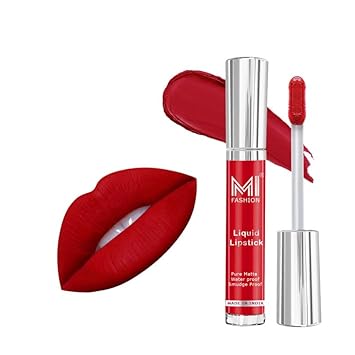 MI FASHION Ultra Pure Matte (Eagle Red 3.5ml) Liquid Lipstick For women |Ideal For Hectic Days-Travel | Non Transfer & Non-Stop Schedules (Pack Of 1)