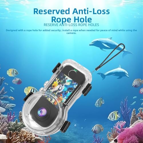 Funda de buceo para Insta360 X4 ideal para explorar arrecifes 5