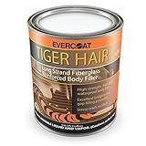 Evercoat Tiger Hair - Long Fiber, Fiberglass Reinforced Filler - Waterproof Filler - 128 Fl Oz