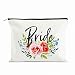 Bridal Shower Gifts Bachelorette Gifts Bachelorette Party Favors Wedding Gifts Engagement Gifts Bride Gifts Bride Makeup Bag Miss to Mrs Bride to be Gifts Cosmetic Bag (Blue-Pink)